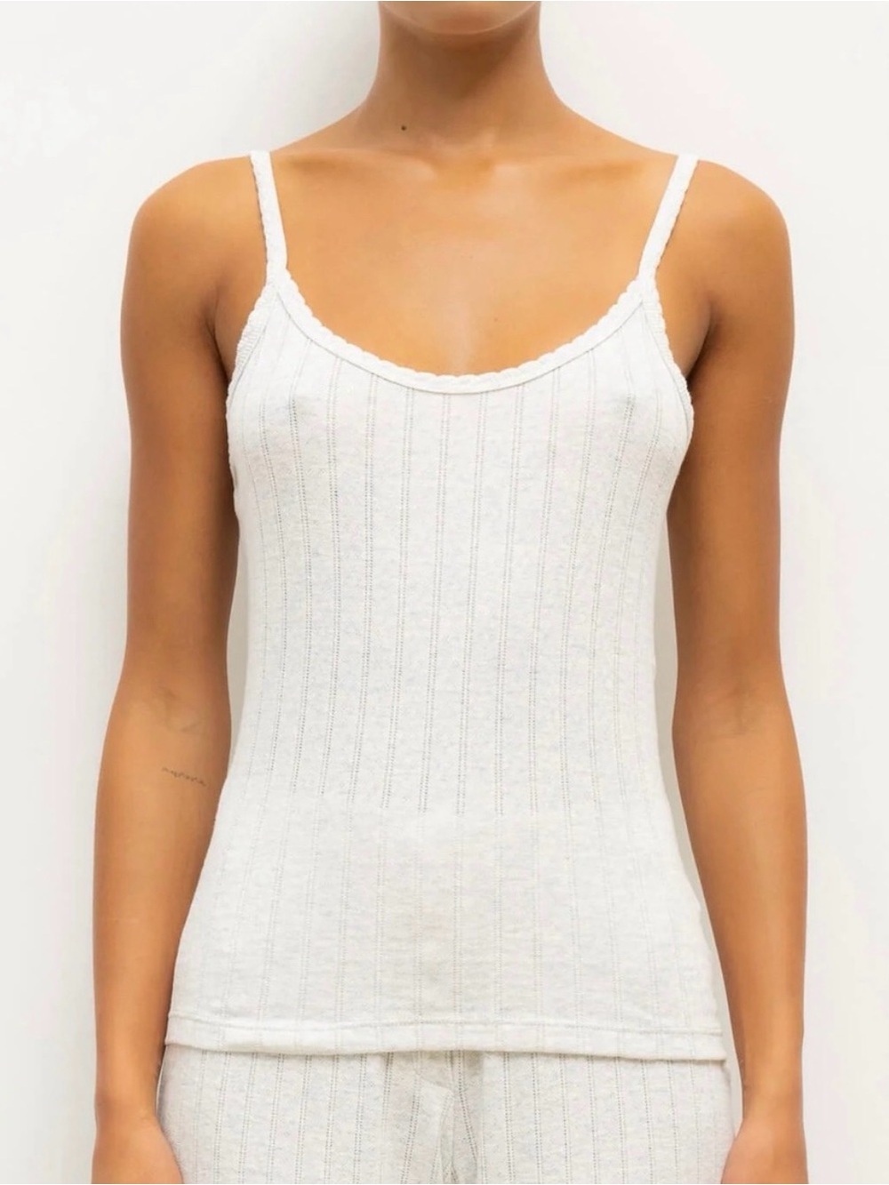 Leset Pointelle Tank